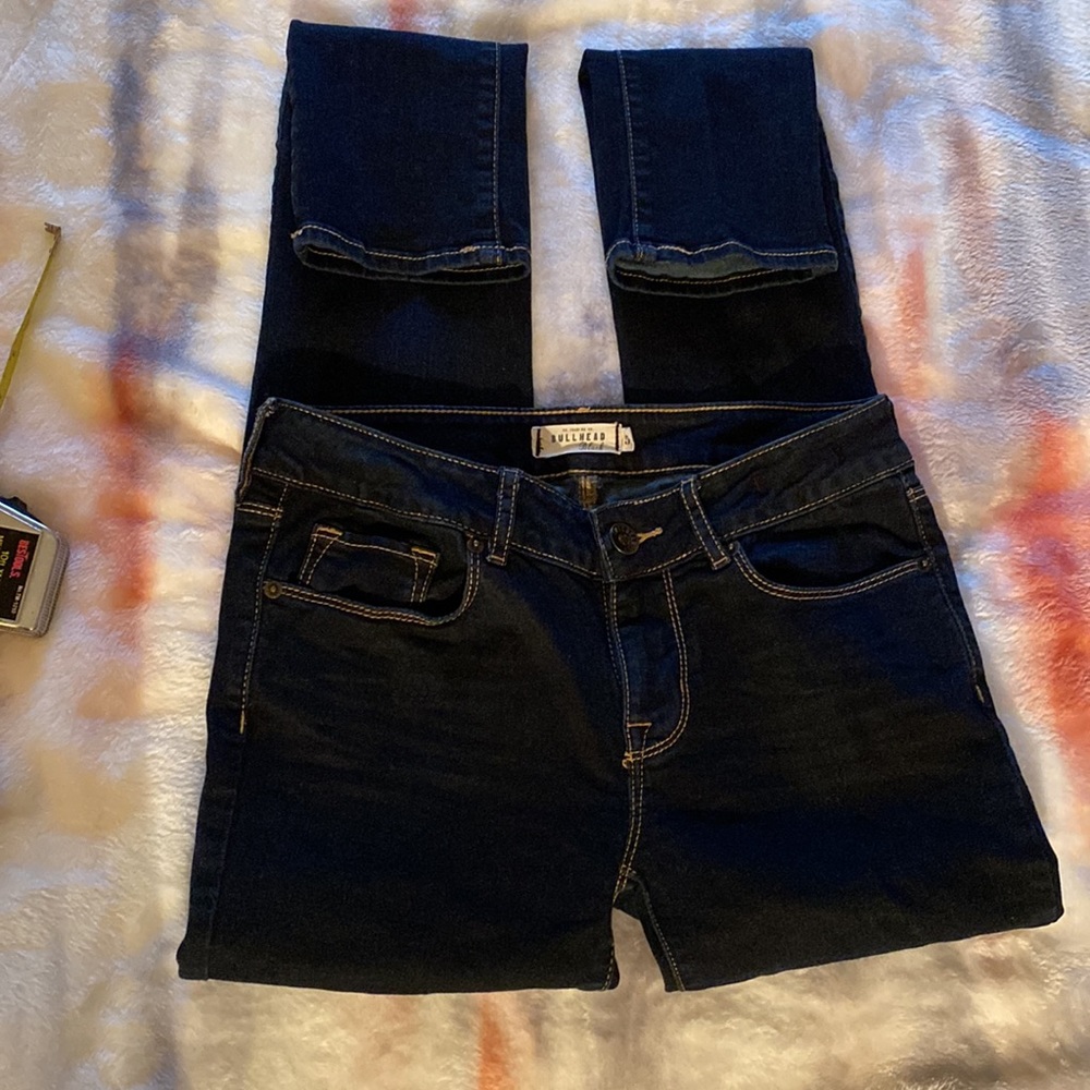Bluehead “Black” skinny blue jeans size 5